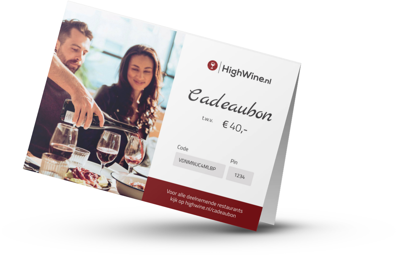 High Wine Cadeaubon €40,-
