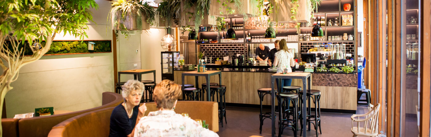Lunchroom Parkoers interieur