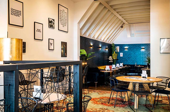 Teds Den Haag interieur